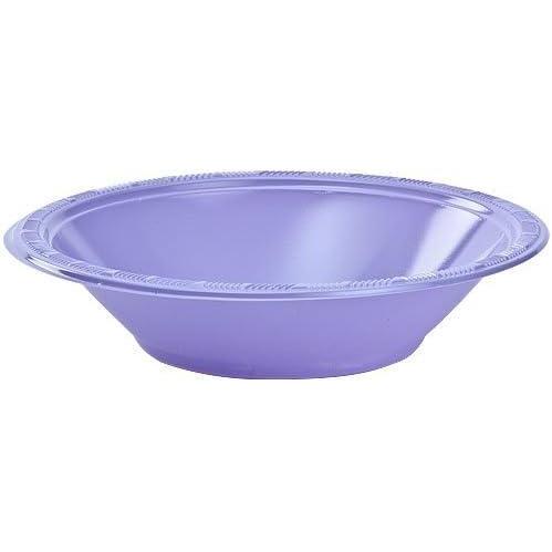 Hanna K. Signature Collection Round Bowl-15 oz | Hydrangea | Pack of 50 Plastic, 15 oz. Bowl