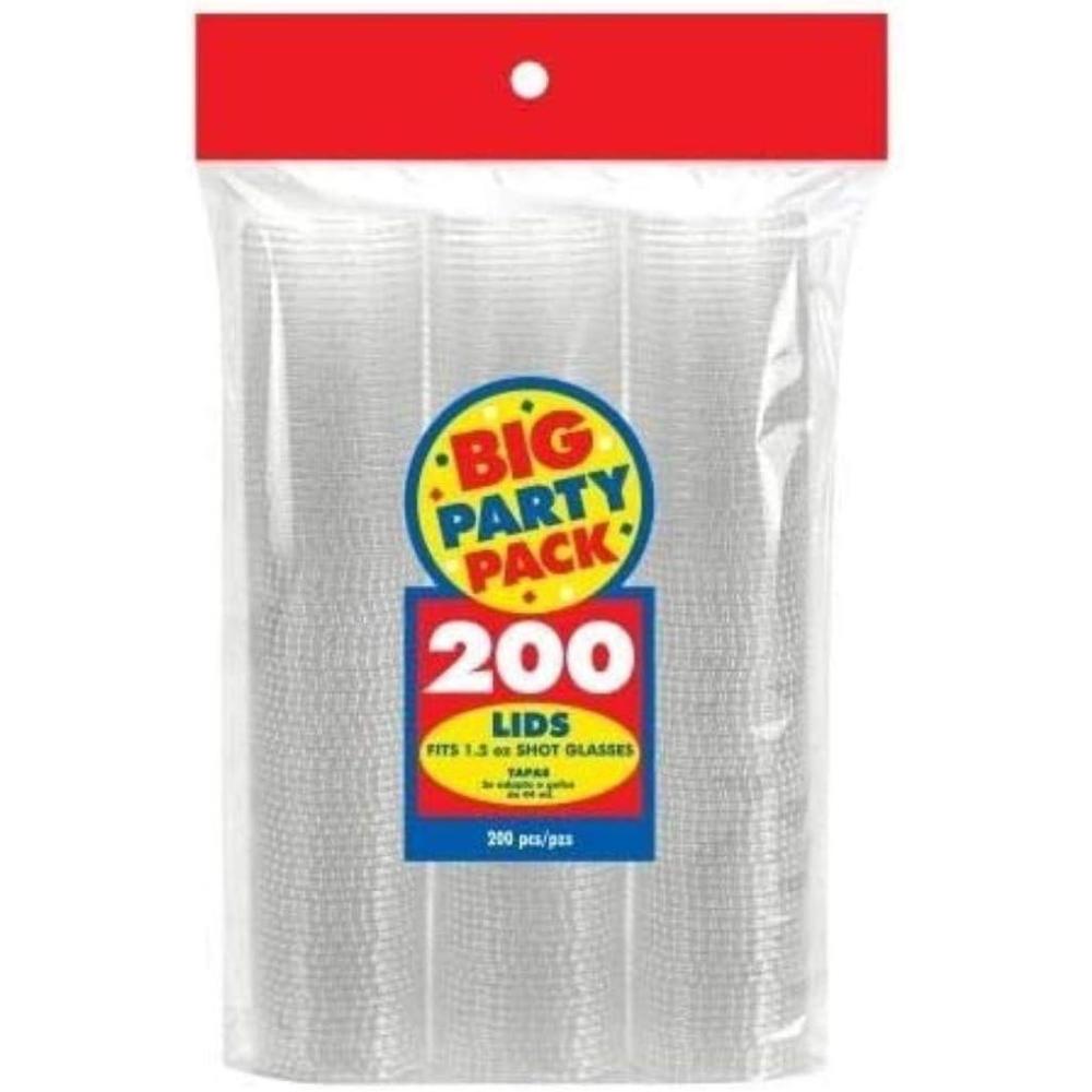 Kingzak Clear Lids for 1.5 oz Shot Cups | Pack of 200
