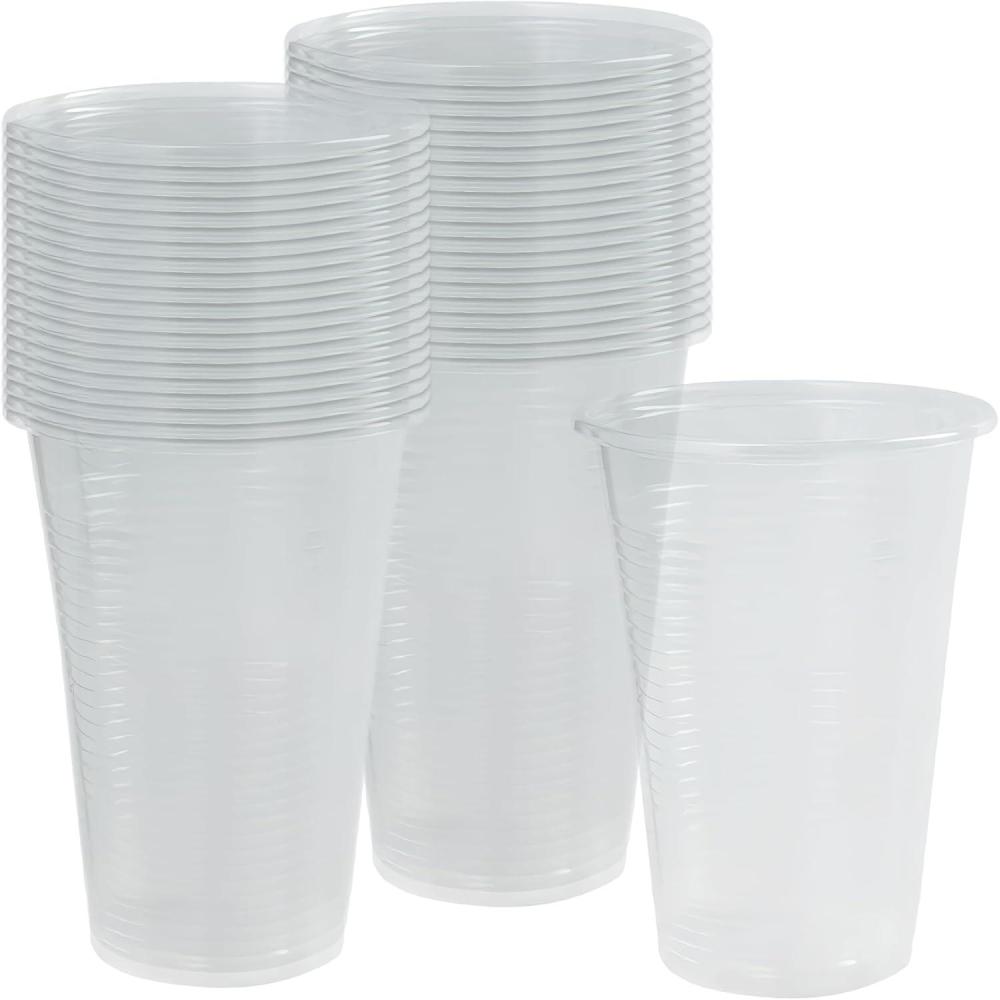 Premium Clear Plastic Cups – 10 oz (40 Pack) – Elegant, Sturdy & Transparent Party Drinkware – Perfect for Any Occasion